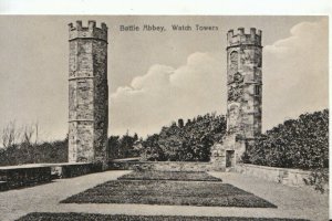 Sussex Postcard - Watch Towers - Battle Abbey - Ref TZ4452