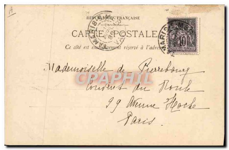 Old Postcard Steam Bagnard Toulon L & # 39ancien prison