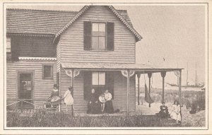 Newburyport MA, Plum Island 1895 Photo Ship Wreck, Castelhun Cottage 1930's