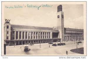 RP, Railway Station, Hradec Králové, Czech Republic, PU-1947