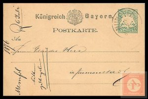 Kingdom of Bavaria Postcard