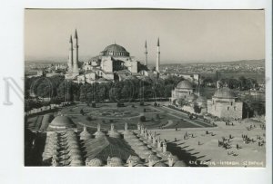 460516 Turkey Istanbul Hagia Sophia Mosque Vintage photo postcard