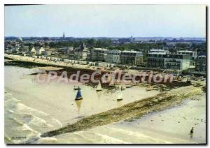 Modern Postcard Saint Aubin Sur Mer sailing school