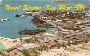 US Naval Station @ Key West FL~Fort Taylor-Truman Beach~Sonar School~Postcard