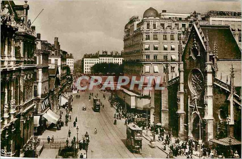 Old Postcard Lyon Rhone Place des Cordeliers