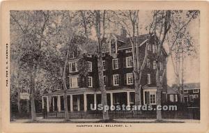Hampton Hall Bellport, L.I. NY Unused