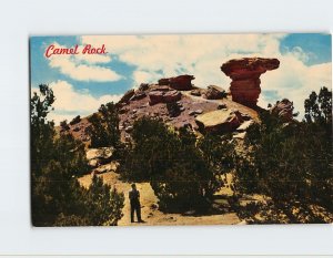 Postcard Camel Rock Santa Fe New Mexico USA