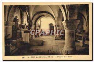 Old Postcard Mont Sainte Odile The Chapel of the Cross