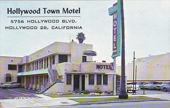 Hollywood Town Motel Hollywood California