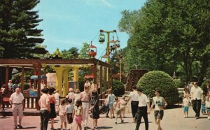 Postcard Canobie Park Most Beautifully Landscaped US Parks Salem New Hampshire