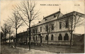 CPA Macon L'Ecole de Dessin FRANCE (954478)