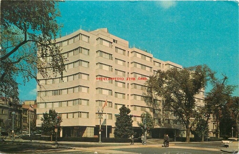 DC, Washington, District of Columbia, Capital Hilton, Postmark 1965