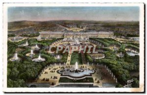 Old Postcard Versailles Vue Generale Du Parc And Du Palais