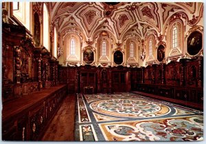 Postcard - Sacristy of the Basilica - Monte Cassino, Italy