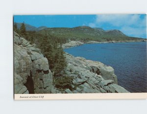 M-116215 Panorama from Otter Cliff Summit Cadillac Mountain Range Trails USA