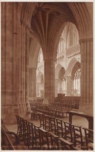 BR68740 a glimpese of the mintsrel  exeter cathedral  judges 4293 real photo