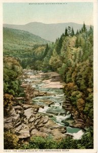 NH - Bretton Woods. Ammonoosuc River, Lower Falls