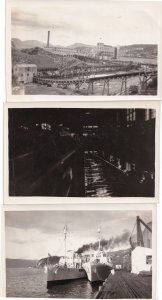 Corner Brook Pulp & Paper Newfoundland 3x Old Canada Photo s