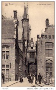 La Rue De l'Ane Aveugle, Bruges (West Flanders), Belgium, 1900-1910s