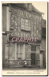 Old Postcard Chateaudun Old house St Lubin sixteenth century