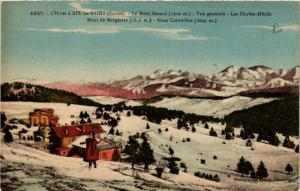 CPA L'Hiver a AIX-les-BAINS Le Mont Revard Vue générale (681623)