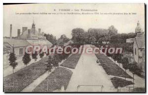 Old Postcard Fismes Walks