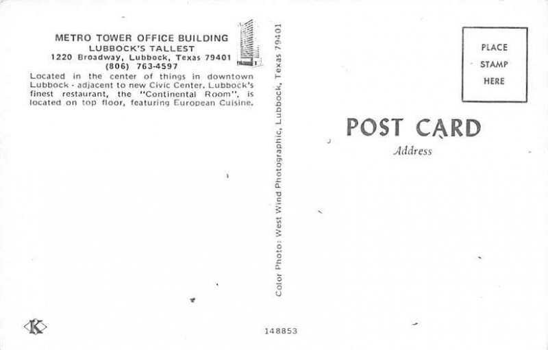 Metro Tower Office Building - Lubbock, Texas TX