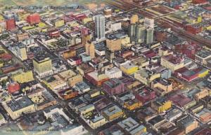 Alabama Birmingham Aerial View Curteich