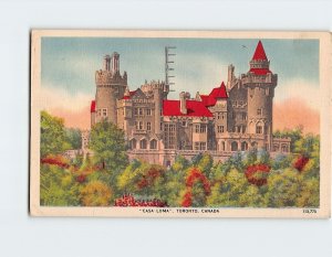 Postcard Casa Loma, Toronto, Canada