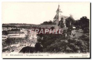 Postcard Old Rocamadour du Chateau General view