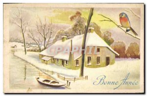 Postcard Old Bonne Annee