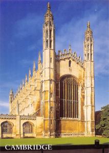 uk2036 cambridge king's college chapel real photo uk