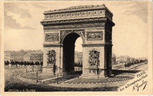CPA Ancien PARIS - Arc de Triomphe (89026)