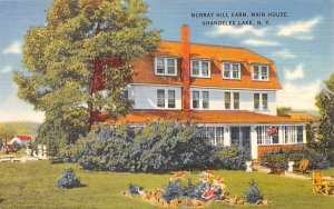 Murray Hill Farm Shandelee Lake, New York Postcard