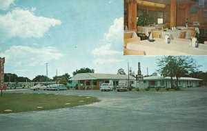 Vintage Postcard Inglis Inn Dining & Restaurant Withlacoochee River Florida FL 