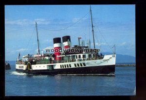 FE3661 - Paddle Steamer - Waverley , built 1946 - postcard