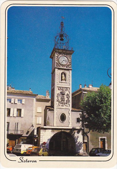 France Sisteron La Tour de l'Horloge et son campanile