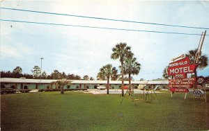 Lake City Florida 1960s Postcard Moon-Glo Motel