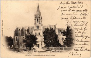 CPA SALON-de-PROVENCE Eglise Collegiale de Saint-Laurent (1258974)