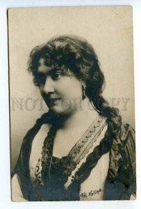 440158 Belle KALINA Theatre ACTRESS Singer FILM Vintage PHOTO postcard