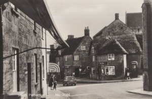 Old BT Phone Box Gas Van at South Petherton Somerset RPC Postcard