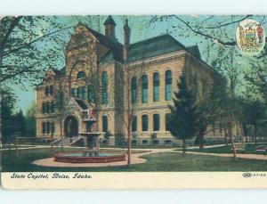 Divided-Back CAPITOL BUILDING Boise Idaho ID HM7840