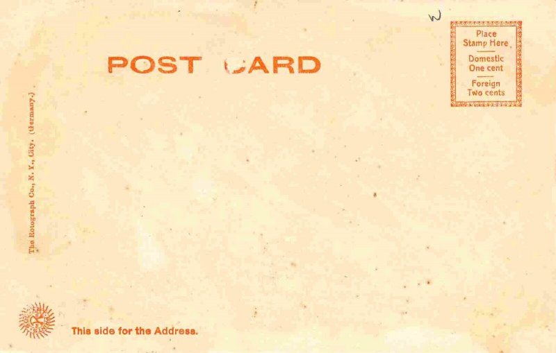 Point Park Harbor View Ashtabula Ohio 1905c Rotograph postcard