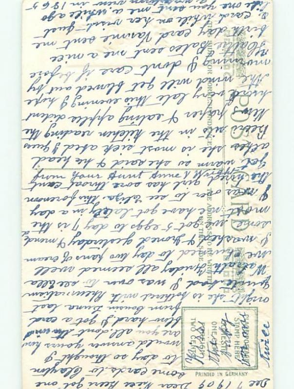 Divided-Back CHRISTMAS SCENE Great Postcard W8694