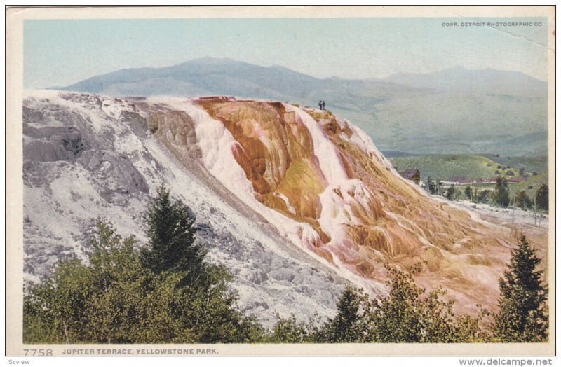 Jupiter Terrace,  YELLOWSTONE Park, Wyoming, 10-20s