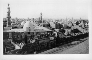 RPPC CAIRO General View Egypt Lehnert & Landrock Vintage Photo Postcard