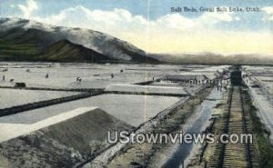 Salt Beds - Great Salt Lake, Utah UT  