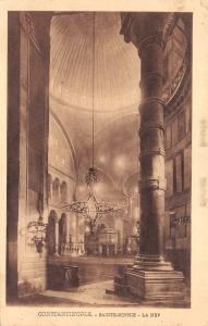 BF2482 sainte sophie la nef  contantinople istanbul turkey mosque mosquee