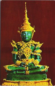 Thailand Bangkok The Image of the Emerald Buddha Vintage Postcard C206