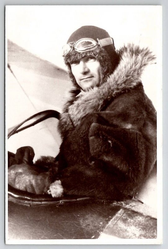 Alaska Bush Pilot Charles Harol Gillam Aviation Heritage Museum Postcard U24